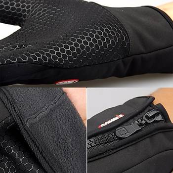 Eldiven Motosiklet Dokunmatik Sututmaz Kaydrmaz Windproof