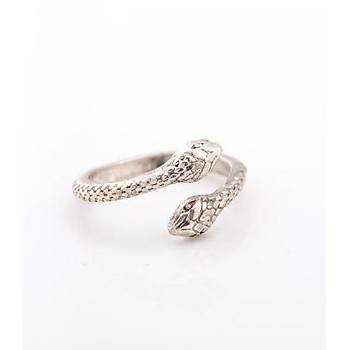 Bohem 7 Parça Arrow Yüzük Turkuaz  Takı Ayarlanabilir Boyut Silver