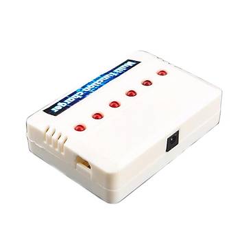 Lipo Pil 6 l� �arj Cihaz� 4 XH Beyaz-2 JST K�rm�z� Soket