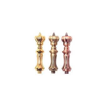 Mum M�h�r Damga Kolu Premium Metal Kraliyet Tac� Parlak Alt�n
