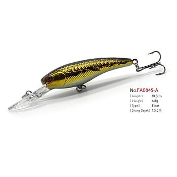 PROFISHER 6 l Set Sert Yapay Balk Yem 10,5cm 6,8gr