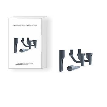 Dji Mavic 2 Pro ��in Y�kseltilmi�  G�venli Destekli �ni� Aya�� Tak�m� Koruyucu Uzatma