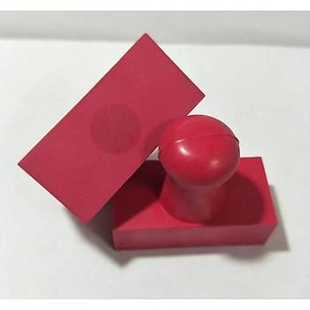 Mhr Kauuk Alam Krmz Kae Dikdrtgen 20x30mm