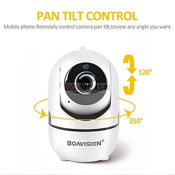 IP Kamera Wifi Gece Gr ki Ynl Ses Kayt Kablosuz Gvenlik Wi-Fi Bebek Monitr