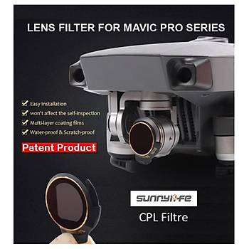 Dji Mavic Pro Kamera in Kzakl Upgrade Versiyon Optik Lens Filtre CPL