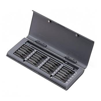 25 Para Mini Hassas Tornavida Set ok Fonksiyonlu Manyetik Ulu 