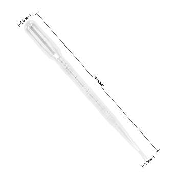 3 ml Damlalk Pastr Damlalk Pipet 5 Adet Set 14.4 cm Tek Kullanmlk effaf PE