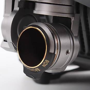 DJI Mavic Pro Alpine White Kamera İçin Kızaklı Optik Lens 4 lü Filtre Set MCUV / CPL / ND4 / ND8 