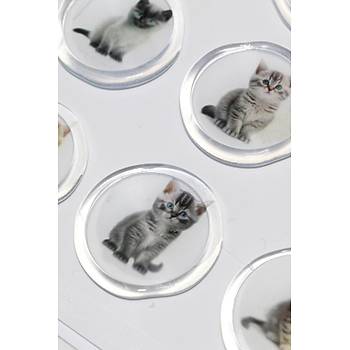 M�h�rc�m 12 Adet Haz�r Kendinden Yap��kanl� Gelin Damat Davetiye Sticker M�h�r KYSM115