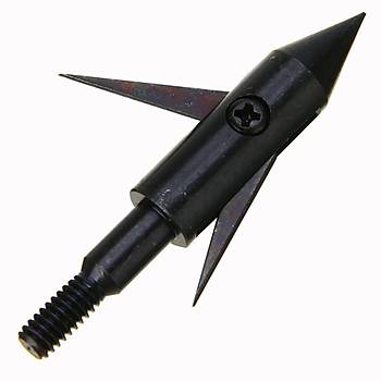 Balıkçılık Avcılık Ok Ucu Çift Dikenli Çelik 4.6cm Uzunluk 