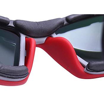 Motosiklet UV400 Gne Gzl Balklk Spor Sr Bisiklet Turuncu ereve Mavi Mercury Lens