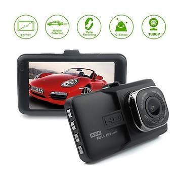 1080P Full HD 3.0 in DVR Ara Kamera Kaydedici G-sensor Gece Gr 