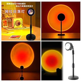 G�n Bat�m� Projeksiyon Lambas� Atmosfer I���� 360� A��l� USB 5V