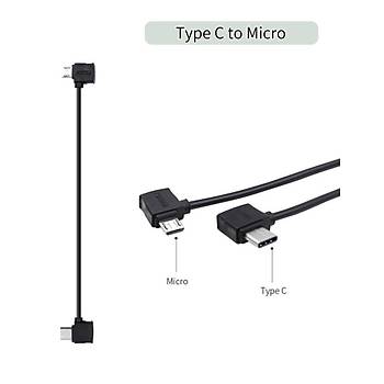 DJI Osmo Pocket 100cm Uzatma Kablosu Type-C den Android Telefona