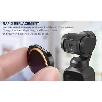 DJI OSMO Pocker UV + CPL + ND4 + ND8 + ND16 + ND32 6 lı Filtre Seti 