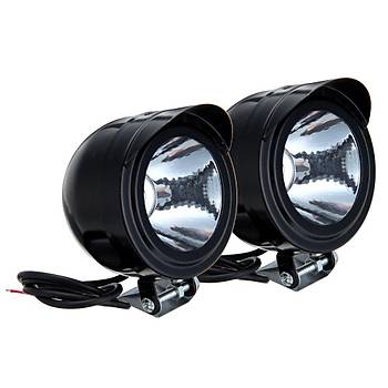 3W Universal Motosiklet 12-80V Su geirmez Spot