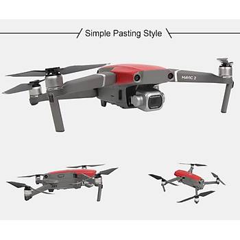 DJI Mavic 2 Zoom PVC Karbon Desenli Full Body kartma Seti
