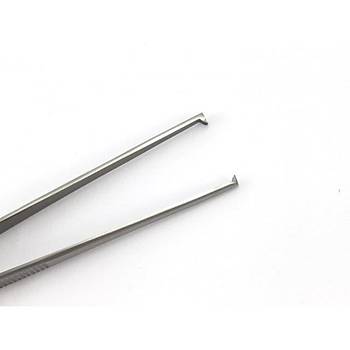 Cerrahi Penset 2 li Set Dişli ve Düz Uç 14 cm 