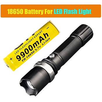9900mAh 3.7Volt 18650 Li-lon GIF Marka Pil