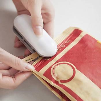 Mini Torba Ağız Kapatma Isı Yapıştırma Makinesi Plastik Mühürleme