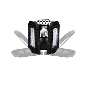 LED Grow Lamba Katlanabilir Tam Spektrumlu Bitki Büyütme İç Mekan 144 Led