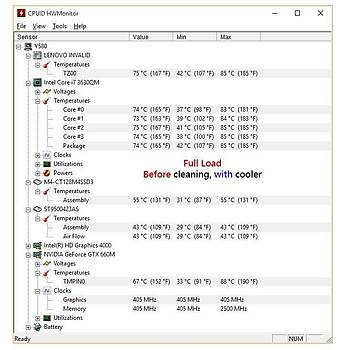 Taşınabilir Bilgisayar Soğutucu Fan Hydra H18 Dizüstü Laptop Radyatör Egzoz Tipi 14 Inç