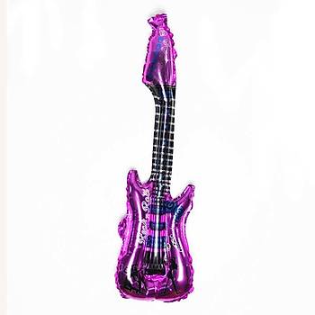 Folyo Balon 85x30 Gitar Parti Doğumgünü Kutlama