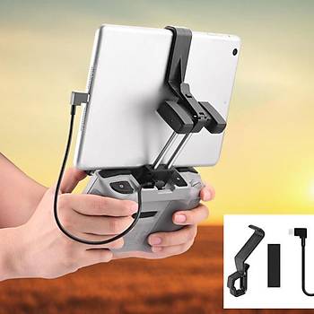 DJI Mini 2 Kumanda Tablet Tutucu ve Mikro Uzatma Kablosu