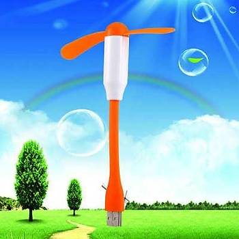Portatif Taşınabilir USB Fan Pervane Vantilatör