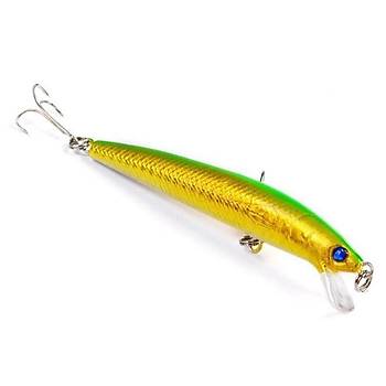 PROFISHER 2 Renk Set 2 Kanca Sahte Balık Yem 8,5 gr 9,5 cm Hook