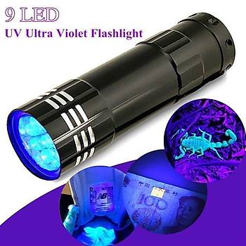 10 ml Hızlı Kuruyan UV Süper Tutkal + UV 9 Ledli Işık El Feneri Set 