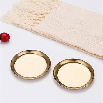 M�h�r Mumu �al��ma Tepsisi Paslanmaz �elik Yuvarlak 10x10cm  
