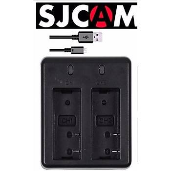 SJCAM-EKEN-GOPRO KAMERA 2 Lİ PİL ŞARJ CİHAZI