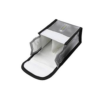 DJI Mavic Mini Yanmaz Pil Koruyucu Taşıma Çantası Kapasite 2 Pil 