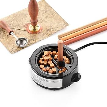 Elektrikli Balmumu Damga Mühür Eritme Pot Çubuk Stick Boncuk 60W 