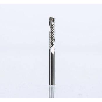 Grav�r Tek Kenarl� Freze B��a�� Spiral Akrilik Kesme 3.175x12mm 