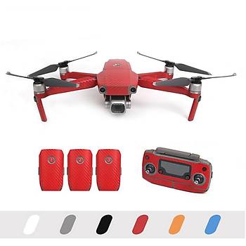DJI Mavic 2 Zoom PVC Karbon Desenli Full Body kartma Seti