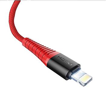 IOS USB Data Senkronizasyon arj Kablosu 2.1A iPhone 8 rgl Kablo 1 Metre