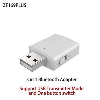 Bluetooth V5.0 Verici Alıcı Aux 3.5mm Hifi Stereo Ses Müzik Adaptörü A2DP AVRCP