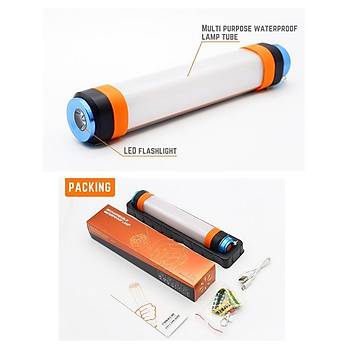 USB arj Edilebilir IP68 Su Geirmez Led Kamp Ildak Tanabilir El Feneri T15 