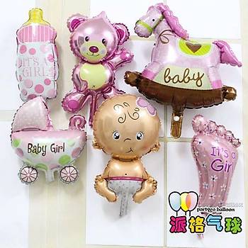 FOLYO BALON HOŞGELDİN BEBEK 6'lı PARTİ SET