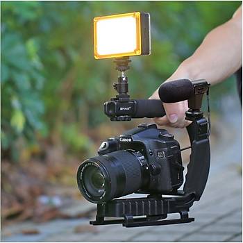 PULUZ 96 LED Profesyonel Video Fotoraf Stüdyo Dolgu Işığı SLR DSLR Kamera İçin