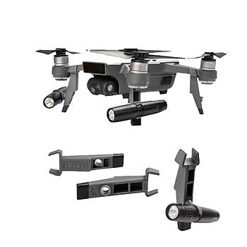 DJI Spark Gece Uu LED Iklar ve Gvenli ni Ayaklar Seti