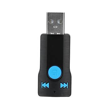 USB Bluetooth Handsfree Telefon Arama Müzik Ses Adaptörü