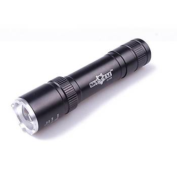 CREE XML Zoom Ayarl Su Geirmez Led El Feneri 2500 Lmen