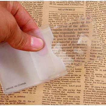 3X �nce Kart B�y�te� PVC Plastik �effaf