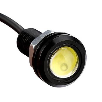 Ara DC 12V 9W Motor LED Kartal Gz Beyaz Sis Sr Lambas Car Styling 