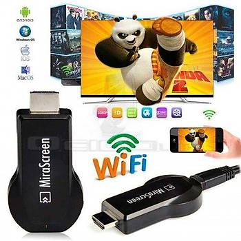 Mirascreen DLNA Airplay WiFi Ekran Miracast TV Dongle 1080P