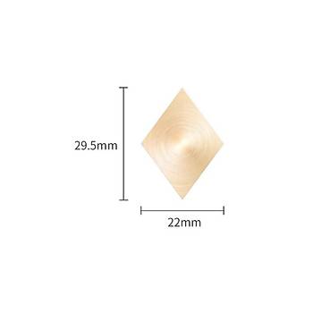 Mhrcm Mhr Mumu Baklava 29.5x22 mm Baklava Bo Pirin Kafa + Ahap Sap R5799B1