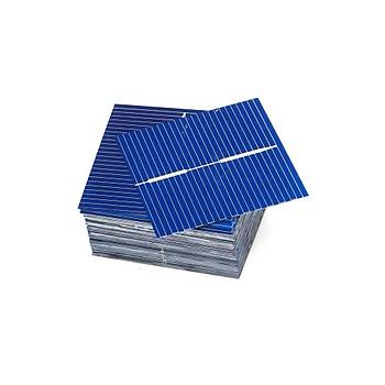 Polikristal Silikon Güneş Paneli Hücre Modülü 50 Adet 39x39mm 0.50A 0.5V